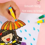 AIYO Washable Painting Crayons Childrens Oil Paint Stick Set - Image 7