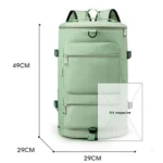 Large Capacity Waterproof Sports Training Handheld Gym Bag with Shoe Compartment - Image 3