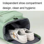 Large Capacity Waterproof Sports Training Handheld Gym Bag with Shoe Compartment - Image 5