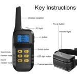 Dog Training Device Automatic Bark Stopper Dog Training Electronic Collar - Image 3