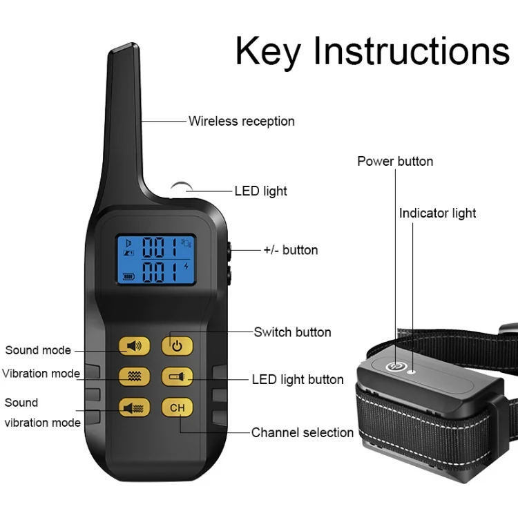 TBD06040808_B2.webp Dog Training Device Automatic Bark Stopper Dog Training Electronic Collar - Image 3