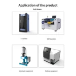 Durable Spindle DC Motor Lawn Mower Motor With Two Ball Bearing Rated - Image 6