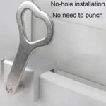 Child Safety Protection Screen Window Limiter Sliding Door Latch With Key - Image 5