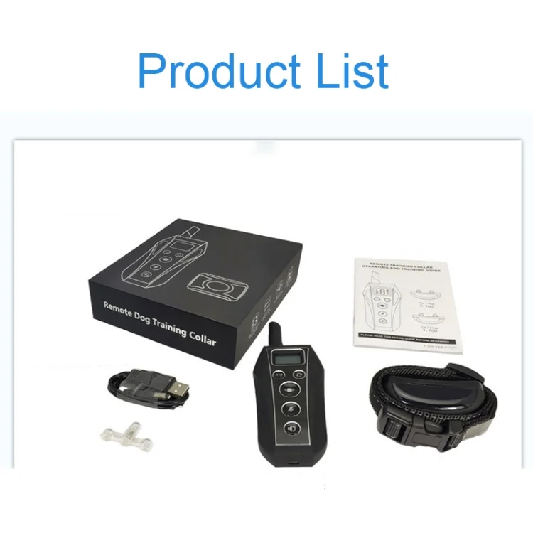 TBD06040824_B8.webp Intelligent Electronic Remote Control Dog Training Device Pet Training Shock Collar Bark Stopper - Image 9