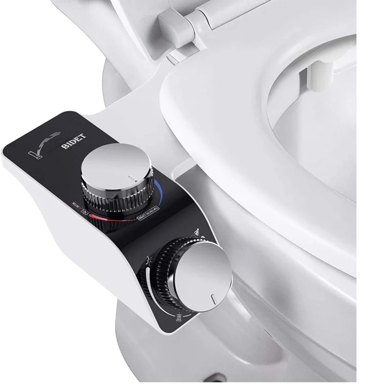 TBD0604082601.webp Bidet Toilet Seat Attachment With Hot & Cold Double Nozzle Personal Hygiene - Image 1