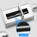 No Punching Limiters Child Safety Window Limit Lock With Key - Image 5