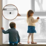No Punching Limiters Child Safety Window Limit Lock With Key - Image 9