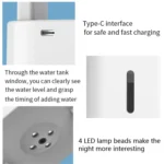 580ml Anti-gravity Humidifier Water Droplet Backflow Atomizer Aromatherapy Machine - Image 10