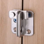 Stainless Steel Sliding Door Latch No Punch Latch Door Bolt Catch With Screw - Image 7