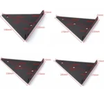 Load Bearing Invisible Triangle Bracket Wall Shelf Bracket With Screws - Image 3