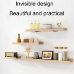 Load Bearing Invisible Triangle Bracket Wall Shelf Bracket With Screws - Image 6