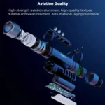 Nextool  6-In-1 Outdoor Emergency Flashlight  Zoomable Alarm Camping Work Light - Image 3