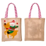 Christmas Decoration Riding Deer Tote Bag Kids Candy Cartoon Gift Bag - Image 3