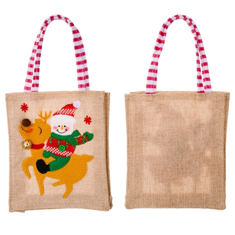 TBD06040871_B2.webp Christmas Decoration Riding Deer Tote Bag Kids Candy Cartoon Gift Bag - Image 3