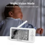 5 Inch HD Baby Monitor Wireless Wifi Baby Care Camera - Image 7