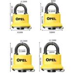 Copper Waterproof Padlock Anti-Theft Locker Lock - Image 2