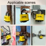 Copper Waterproof Padlock Anti-Theft Locker Lock - Image 11