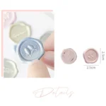 18pcs /Pack Seal Sticker DIY Handbook Three-Dimensional Crystal Stickers Envelope Decorative Seal Stickers - Image 3