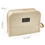 Large Capacity Canvas Pencil Case Student Stationery Storage Pencil Box - Image 3