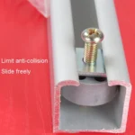 Sliding Glass Door Limiter Track Stopper Shower Sliding Door Accessories - Image 6