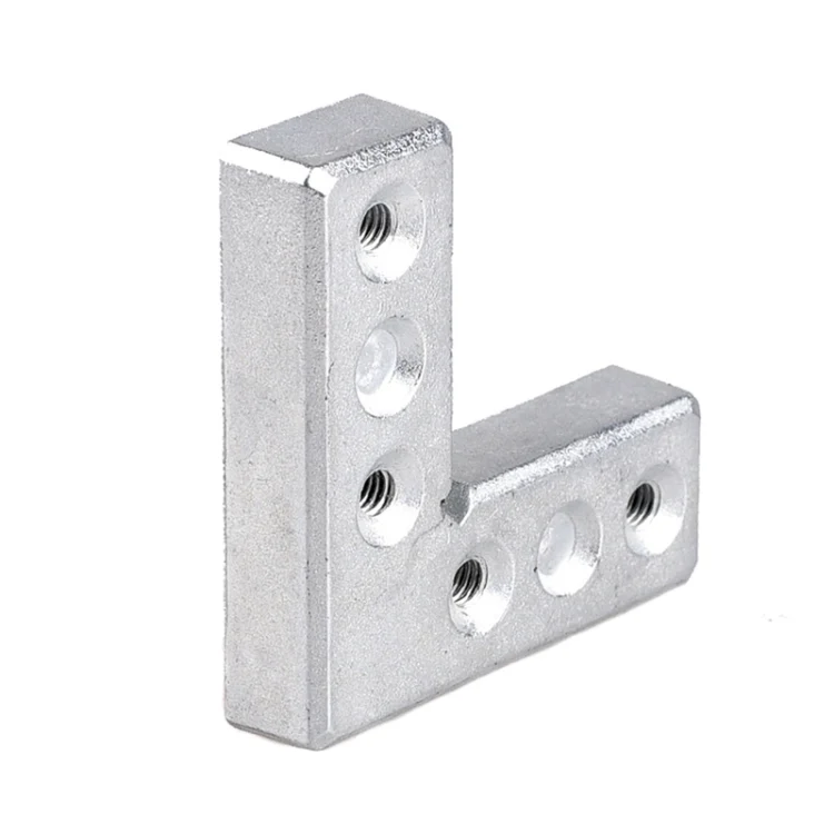 TBD06040895.webp 90 Degree Aluminum Frame Fixed Connection Angle Code Angle Iron Furniture Fittings - Image 1