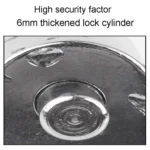 Thickened Sliding Anti-Theft Door And Window Locks Child Safety Protection Latch - Image 6