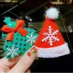 10-in-1 Children Hairpin Set Cute Girls Christmas Hairpins - Image 3