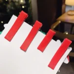 5pcs /Set Christmas Hairpin Set Snowman Bow Duckbill Clip Children Cute Hair Accessories - Image 5