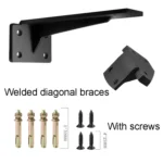 5mm T Type Heavy Duty Bracket Concealed Load-Bearing Laminate Support Bracket - Image 4