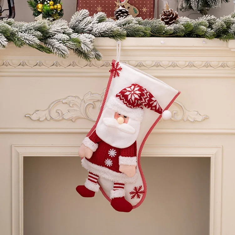 Christmas Decoration Supplies Cartoon Christmas Stocking Gift Bag