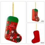 Christmas Tree Decoration Pendants Christmas Stock Shaped Tinplate Gift Box - Image 4
