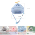 Bamboo Dragonfly Baby Toddler Anti-fall Pillow Protection Pad - Image 2