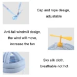 Bamboo Dragonfly Baby Toddler Anti-fall Pillow Protection Pad - Image 7