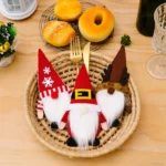 Christmas Table Decoration Props Cartoon Knife and Fork Decorative Cover - Image 7