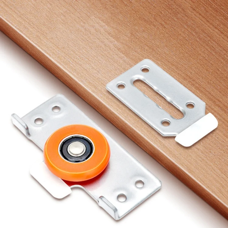TBD06040946_B9.webp Closet Sliding Door Pulley Fittings Silent Sliding Door Accessories With 8 Screws - Image 10