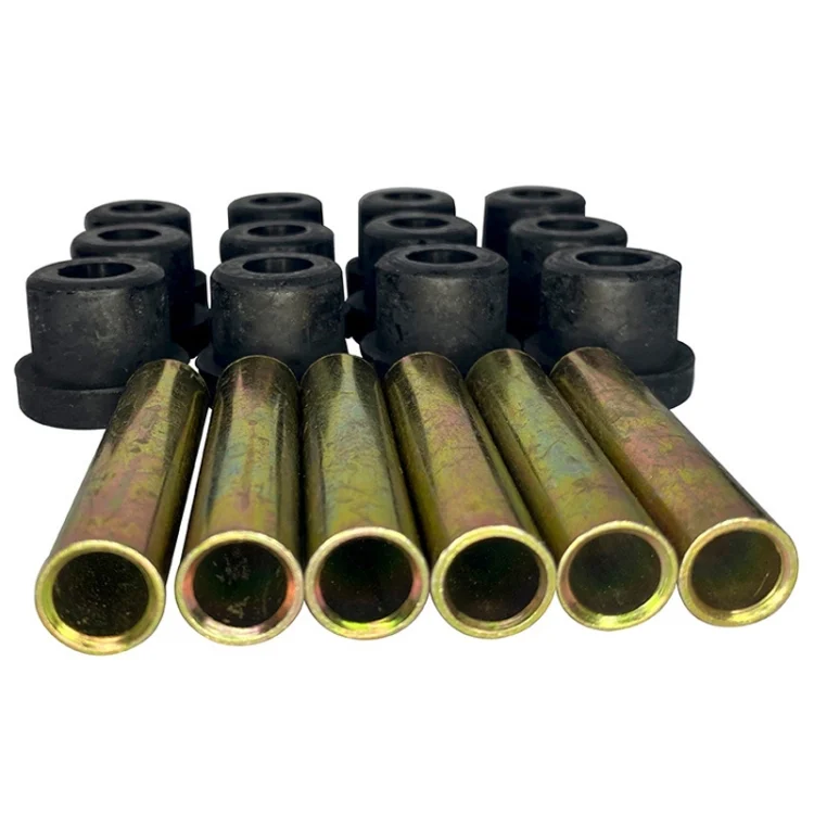 TBD06040949_B3.webp Golf Cart Front And Rear Steel Plate Rubber Sleeve Iron Sleeve Kit Leaf Spring Bushings - Image 4