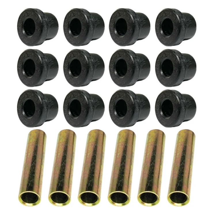 TBD06040949_B4.webp Golf Cart Front And Rear Steel Plate Rubber Sleeve Iron Sleeve Kit Leaf Spring Bushings - Image 5