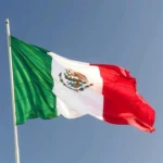 Mexican Flag No. 4 Polyester Flag - Image 5