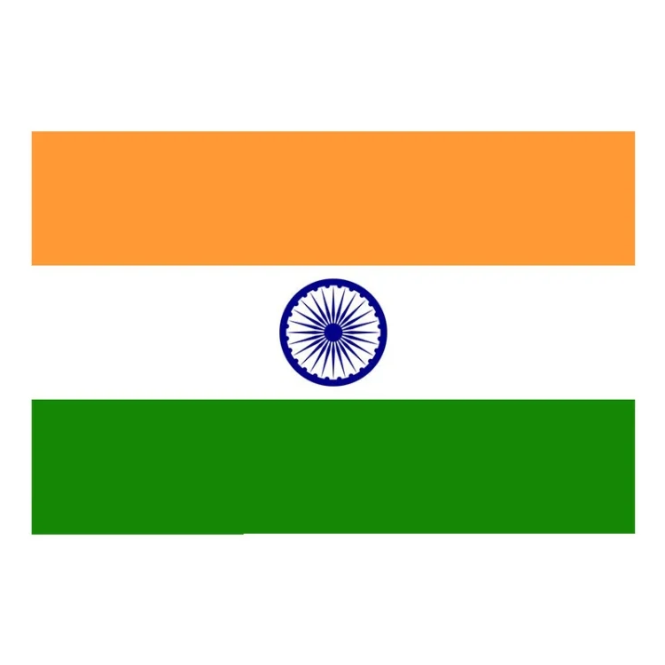 TBD0604096101.webp Indian Flag No. 4 Polyester Flag - Image 1