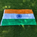Indian Flag No. 4 Polyester Flag - Image 2