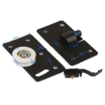 Sliding Door Closet Pulley Accessories Large Groove Sliding Door Lower Track - Image 2