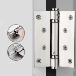 2pcs /Set 4 Inch Stainless Steel Hinge Free Slotting Door Switch Hinge - Image 6