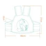 Anti-Fall Breathable Child Safety Strap For Electric Motorcycle - Image 3