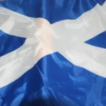 Scottish National Flag Polyester Decorative Flag - Image 3