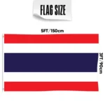90 x 150cm Thailand Flag No. 4 Polyester Decorative Flag - Image 2