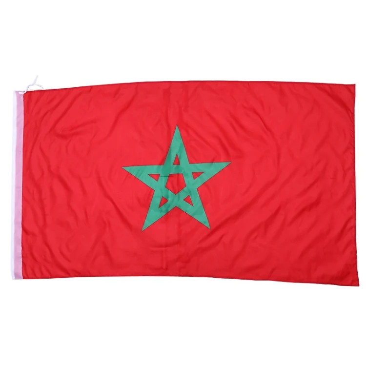 TBD06041012.webp 90 x 150cm Morocco National Flag No. 4 Polyester Decorative Flag - Image 1