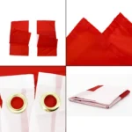 90 x 150cm Danish Flag No. 4 Polyester Flag - Image 3