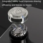 Rechargeable Travel Electric Shaver Portable Elbow Mini Floating Head Shaver - Image 4