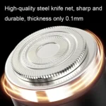 Rechargeable Travel Electric Shaver Portable Elbow Mini Floating Head Shaver - Image 5