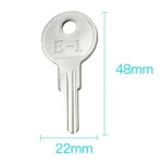 For EZGO TXT Golf Cart Starter Key Ignition Keys 17063-G01 - Image 2